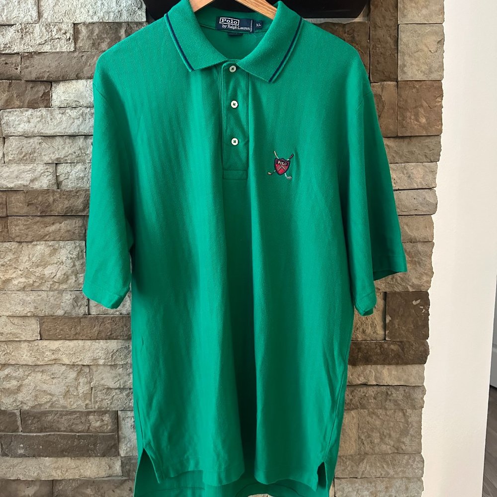 Vintage XL 1990s Polo by Ralph Lauren Golf Shirt